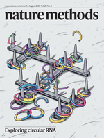Marieke's circRNA tool benchmark lands cover of Nature Methods