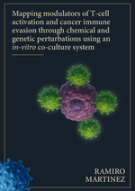 Mapping modulators of T-cell activation and cancer immune evasion through chemical and genetic perturbations using an in-vitro co-culture system